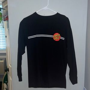 santa cruz skateboards long sleeve t shirt
